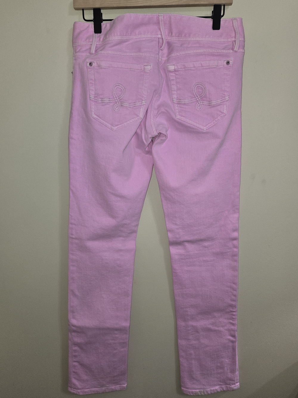 Lilly Pulitzer Worth Pink Jeans Women's Size 4 Stretch Skinny Ankle Pants EUC - Picture 2 of 9